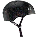 Skateboard helmet S-One LIFER BLACK GLOSS GLITTER 2024 