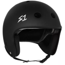Skateboard helmet S-One RETRO LIFER BLACK MATTE 2024 