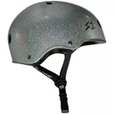 Skateboard helmet S-One Lifer Silver Glitter 2024 