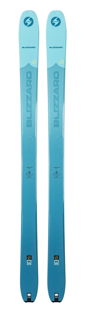 Ski Blizzard Zero G 095 Flat Blue 2021 