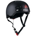 Casque de skateboard Chilli Inmold Black 2026 