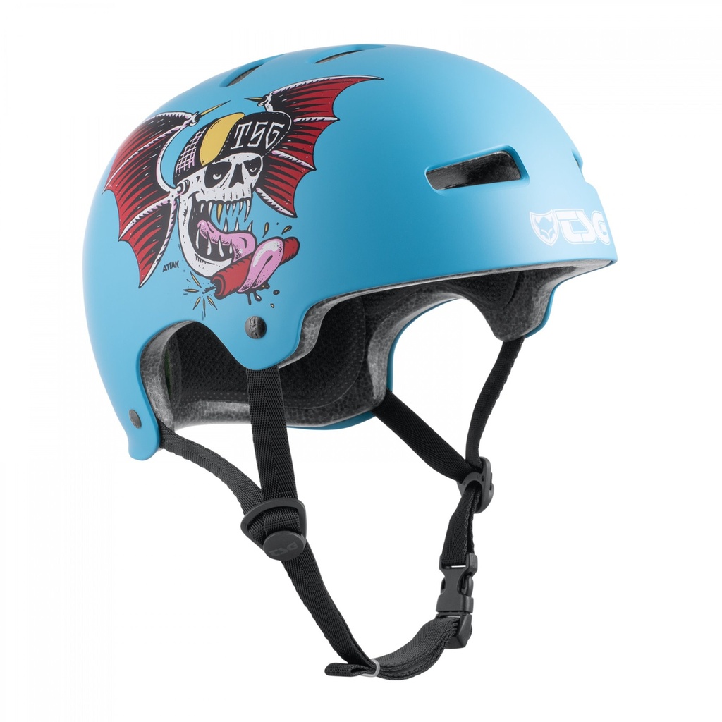 Casque de skateboard Tsg Evolution Graphic Design Firecracker 2021 