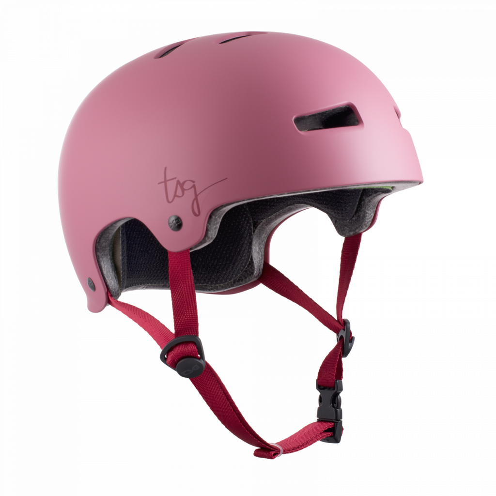 Casque de skateboard Tsg Evolution Wmn Solid Color Sakura Satin 2024 
