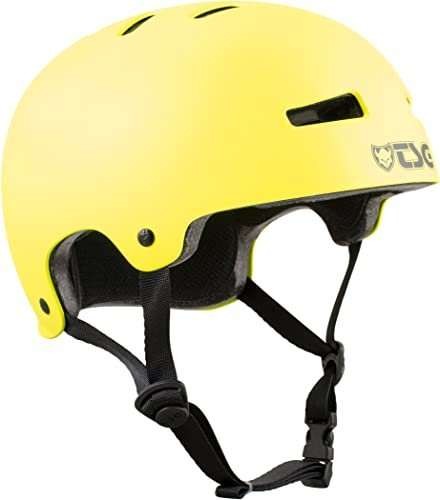 Skateboard-Helm Tsg Evolution Solid Color Acid Yellow Satin 2024 