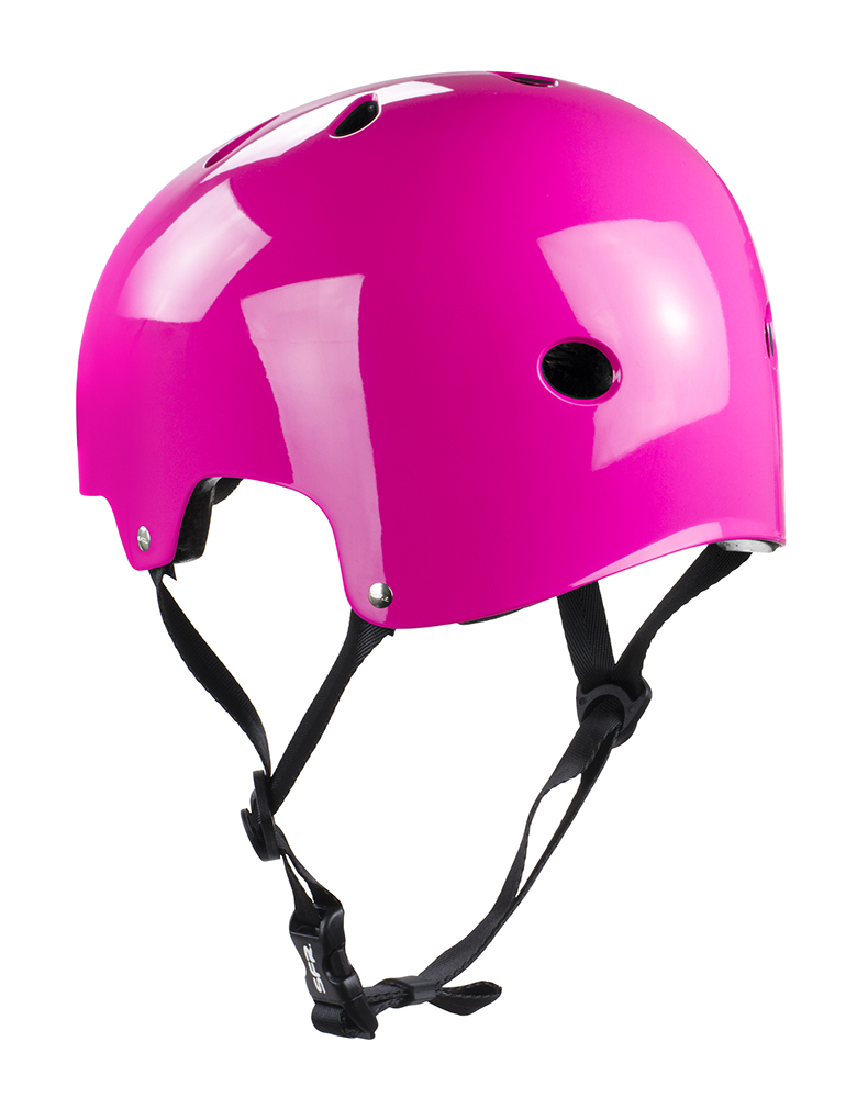 Casque de skateboard Sfr Essentials Gloss Fluo Pink 2024 