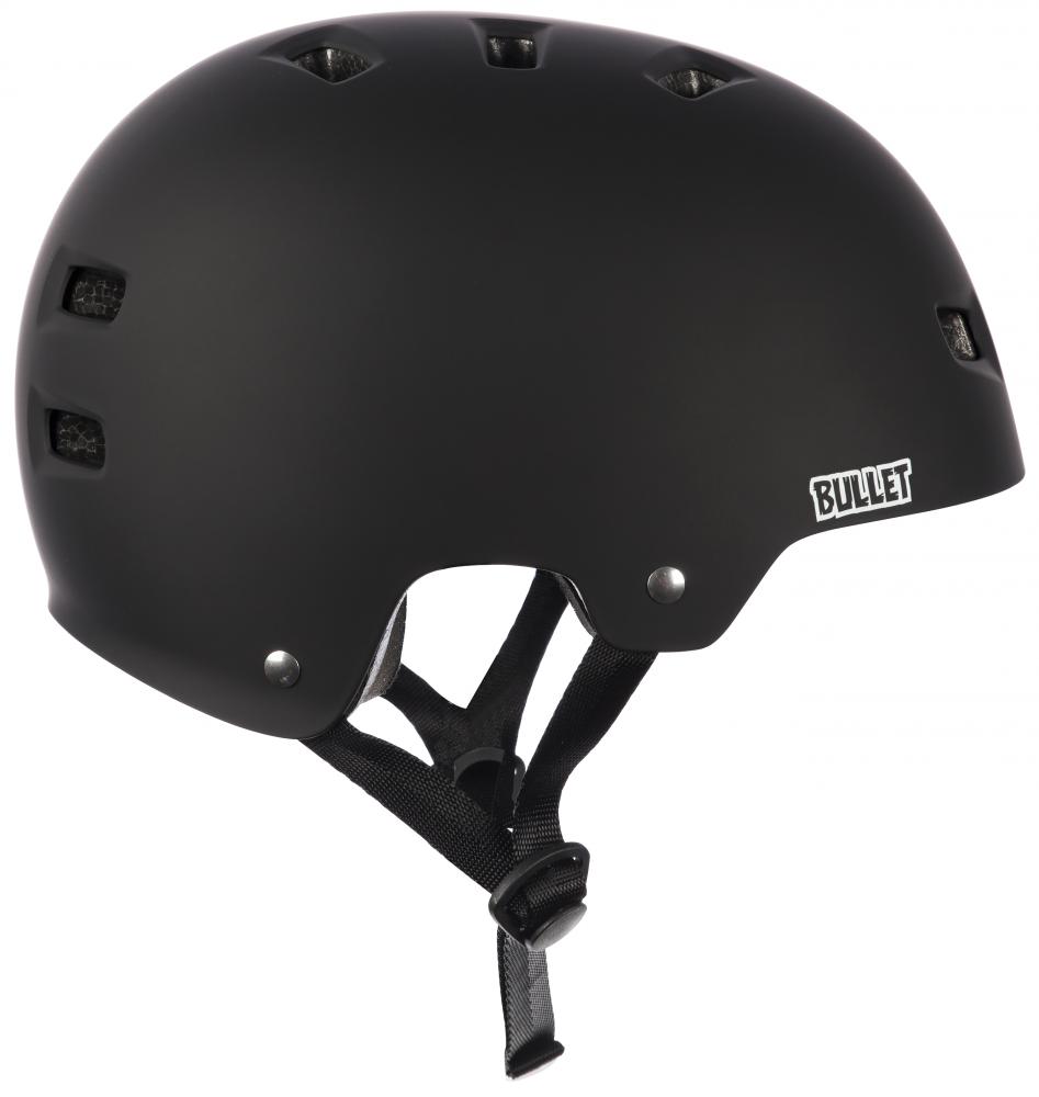 Skateboard helmet Bullet Deluxe T35 Grom Kids Matt Black 2019 