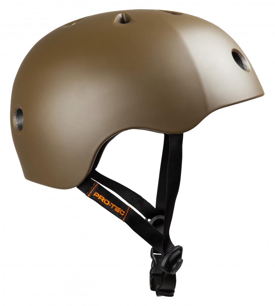 Casque de skateboard Pro-tec Street Lite Satin Army Green 2018 