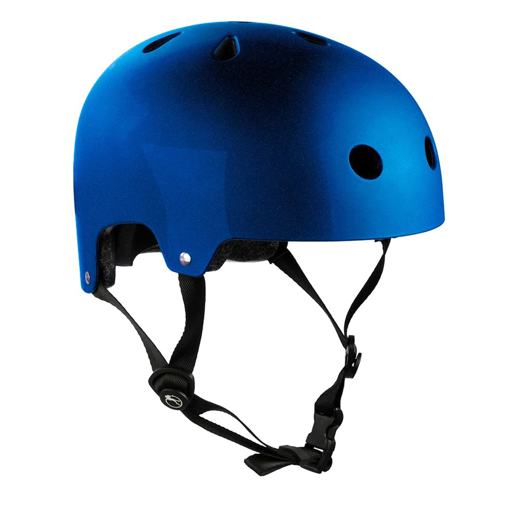 Casque de skateboard Sfr Essentials Gloss Metallic Blue 2024 