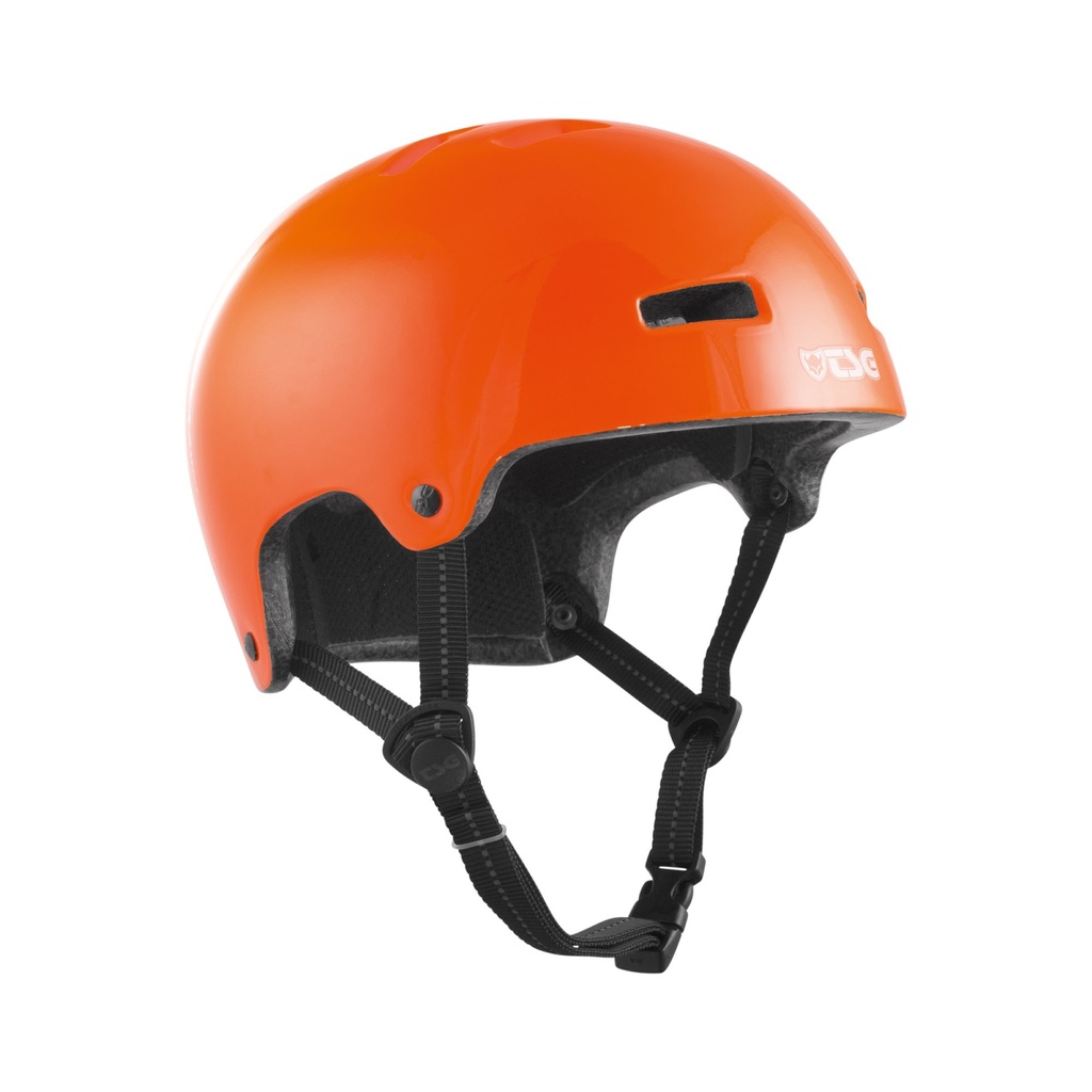 Casque de skateboard Tsg Nipper Maxi Solid Color Orange Gloss 2020 