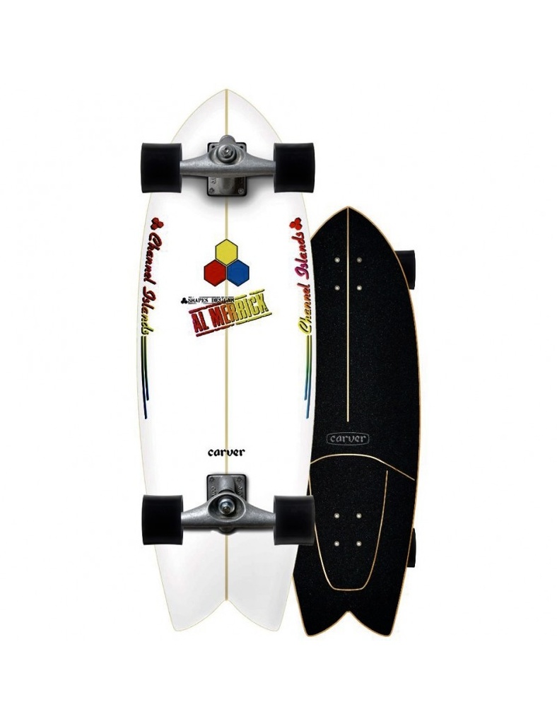 Surfskate Carver Channel Islands Fishbeard 29.25" 2025 - Complete 